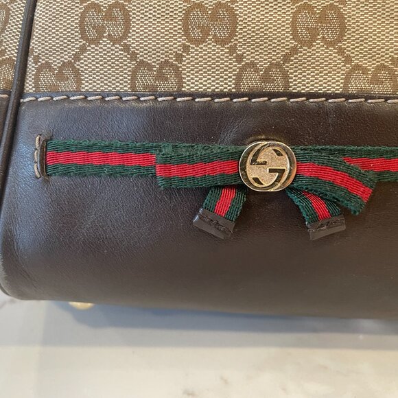 GUCCI GG Canvas Mayfair Convertible Tote w/ Strap - Picture 15 of 15